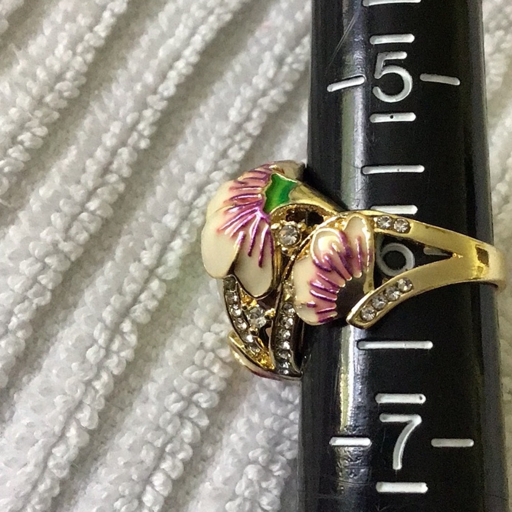New Opal Floral Ring - Picture 7 of 7